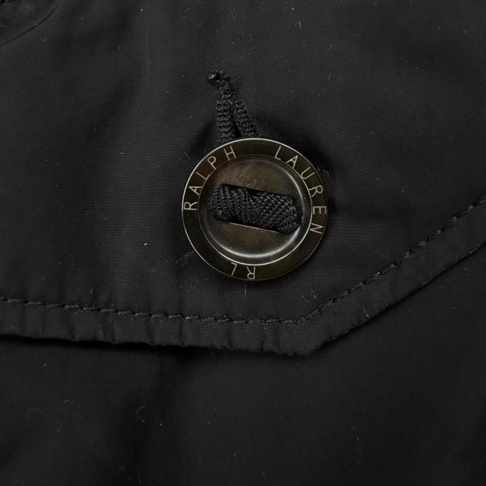 Polo Ralph Lauren USMC Military Duck Down Black Parka Jacket Size M - Picture 2 of 8